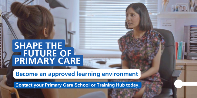 Become an approved learning environment banner