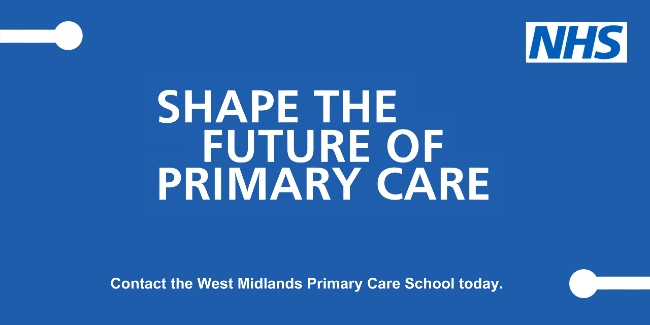 Shape the future of primary care banner Shape the future of primary care banner
